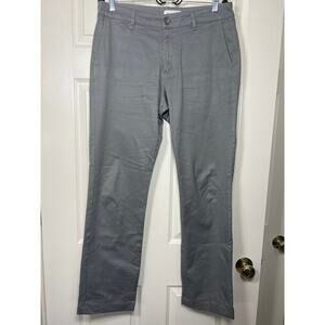 DL1961 Kent Casual Straight Chino Piccard Grey Pant Men's Size 33